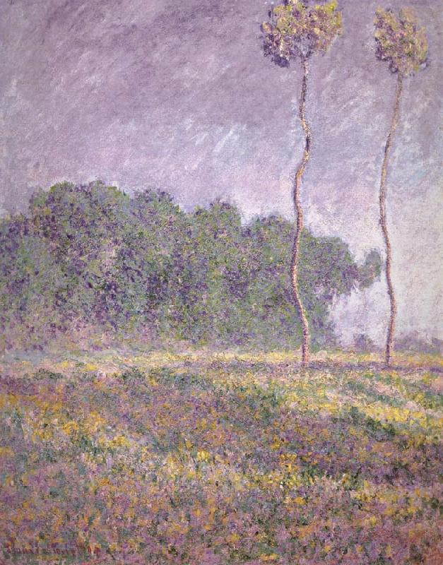 Claude Monet Springtime Landscape Norge oil painting art